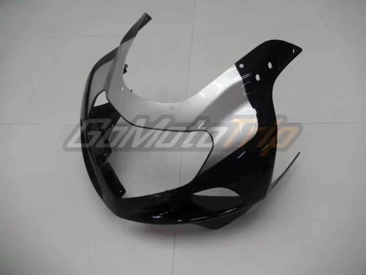 2001 Suzuki Gsx R1000 Black Silver Fairing 7