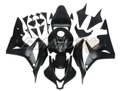 2007-2008-Honda-CBR600RR-Matte-Black-Fairing-14