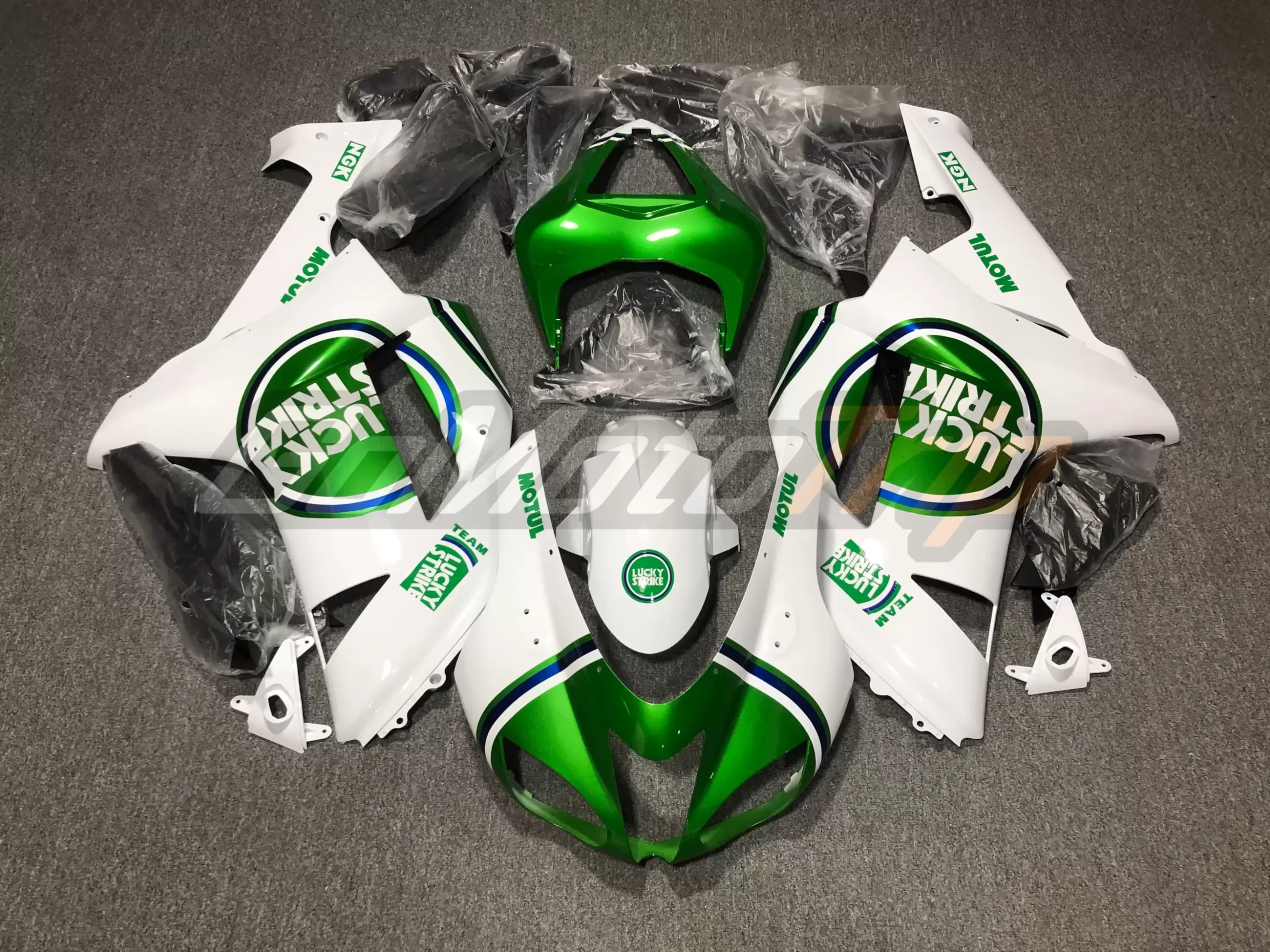 2007-2008-Kawasaki-Ninja-ZX-6R-Lucky-Strike-DIY-Fairing-1-scaled-scaled