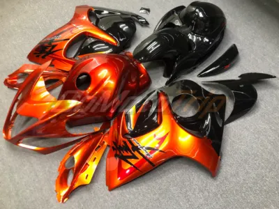 2008 Suzuki Hayabusa Orange Fairing Kit 2