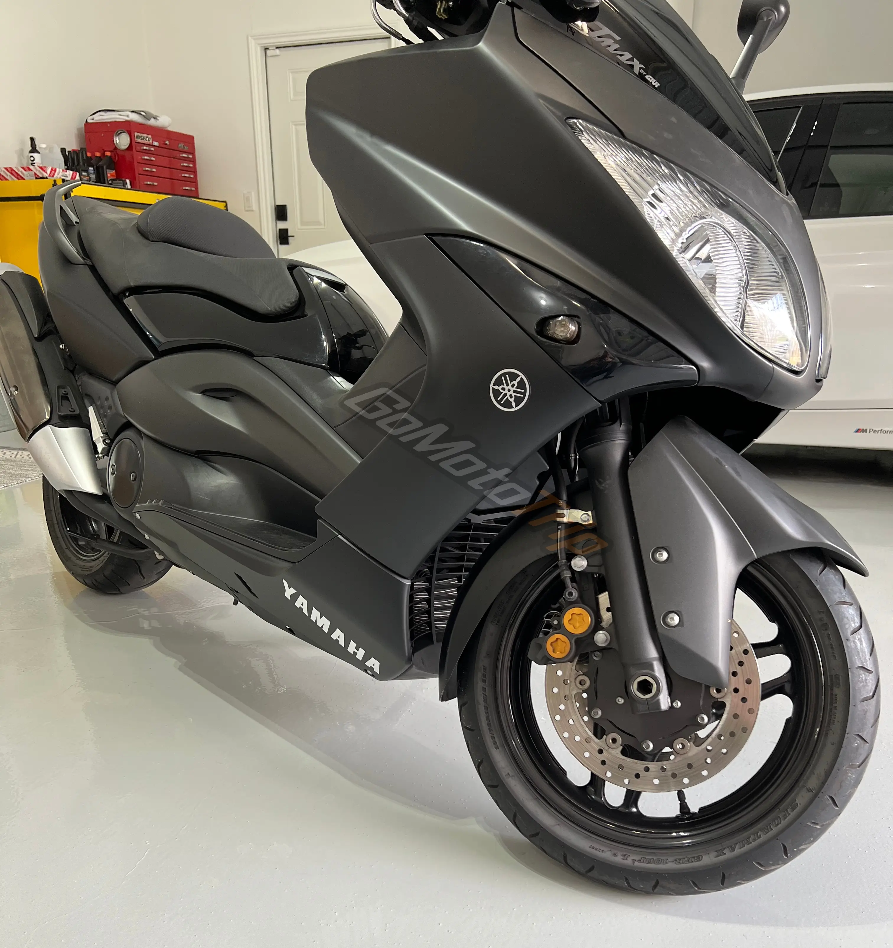 Rider Review 141283 Brad 2008 2011 Yamaha Tmax 500 Black Fairing 2