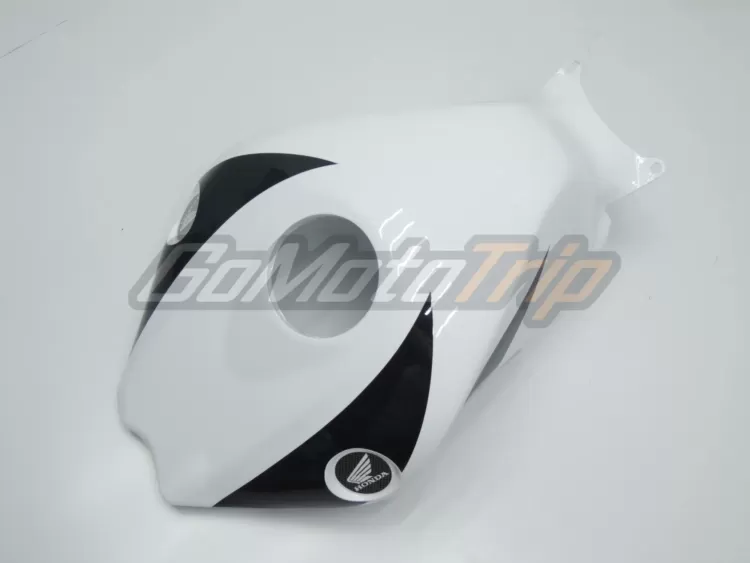 2008 2011 Honda Cbr1000rr Black White Hrc Fairing 6