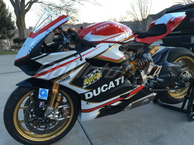 Rider Review Jack Ducati 1199 Panigale Wheelie World Race Fairing 3