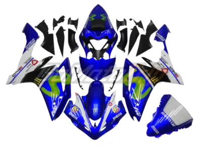 2007 2008 Yamaha R1 Yzr M1 2015 Motogp Livery Diy Fairing Gs