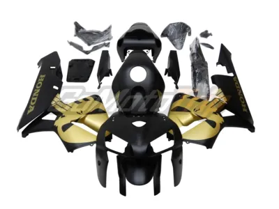 2005-2006-Honda-CBR600RR-Black-Gold-Skull-Fairing-9