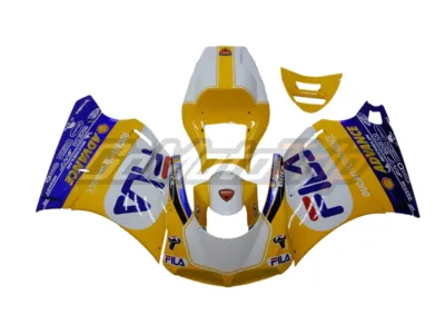 Ducati 748 916 996 998 Yellow Sbk Fila Fairing Gs