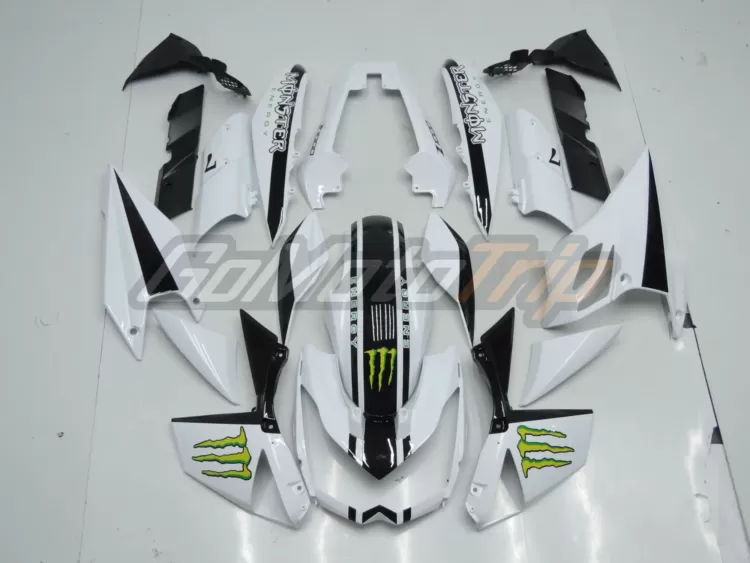 2010 2013 Kawasaki Z1000 Monster Fairing Kit 1