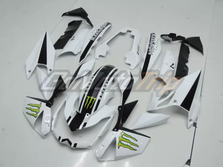 2010 2013 Kawasaki Z1000 Monster Fairing Kit 2