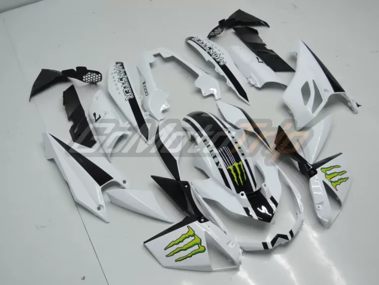 2010 2013 Kawasaki Z1000 Monster Fairing Kit 3