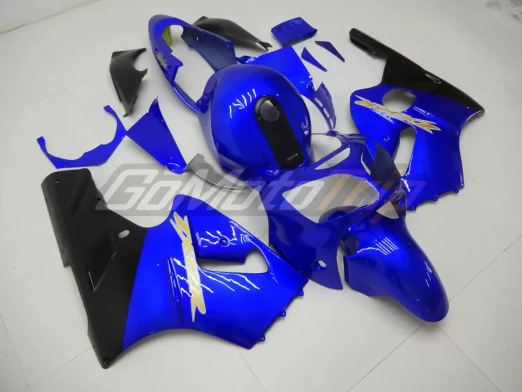 2000 2001 Kawasaki Ninja Zx 12r Blue Fairing 3