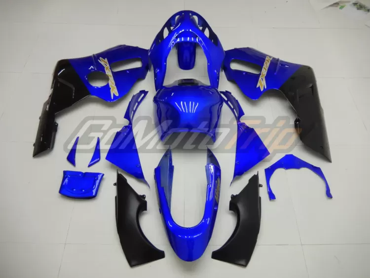 2000 2001 Kawasaki Ninja Zx 12r Blue Fairing 6