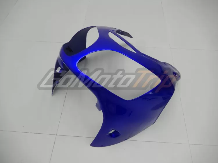 2000 2001 Kawasaki Ninja Zx 12r Blue Fairing 7