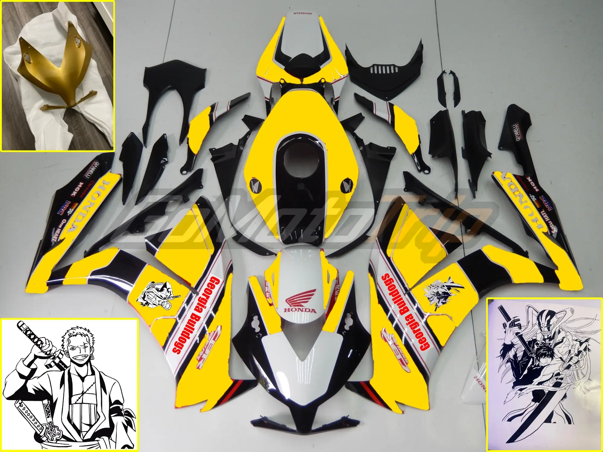 2012-2016 Honda CBR1000RR Fireblade BSB DIY Fairing 0