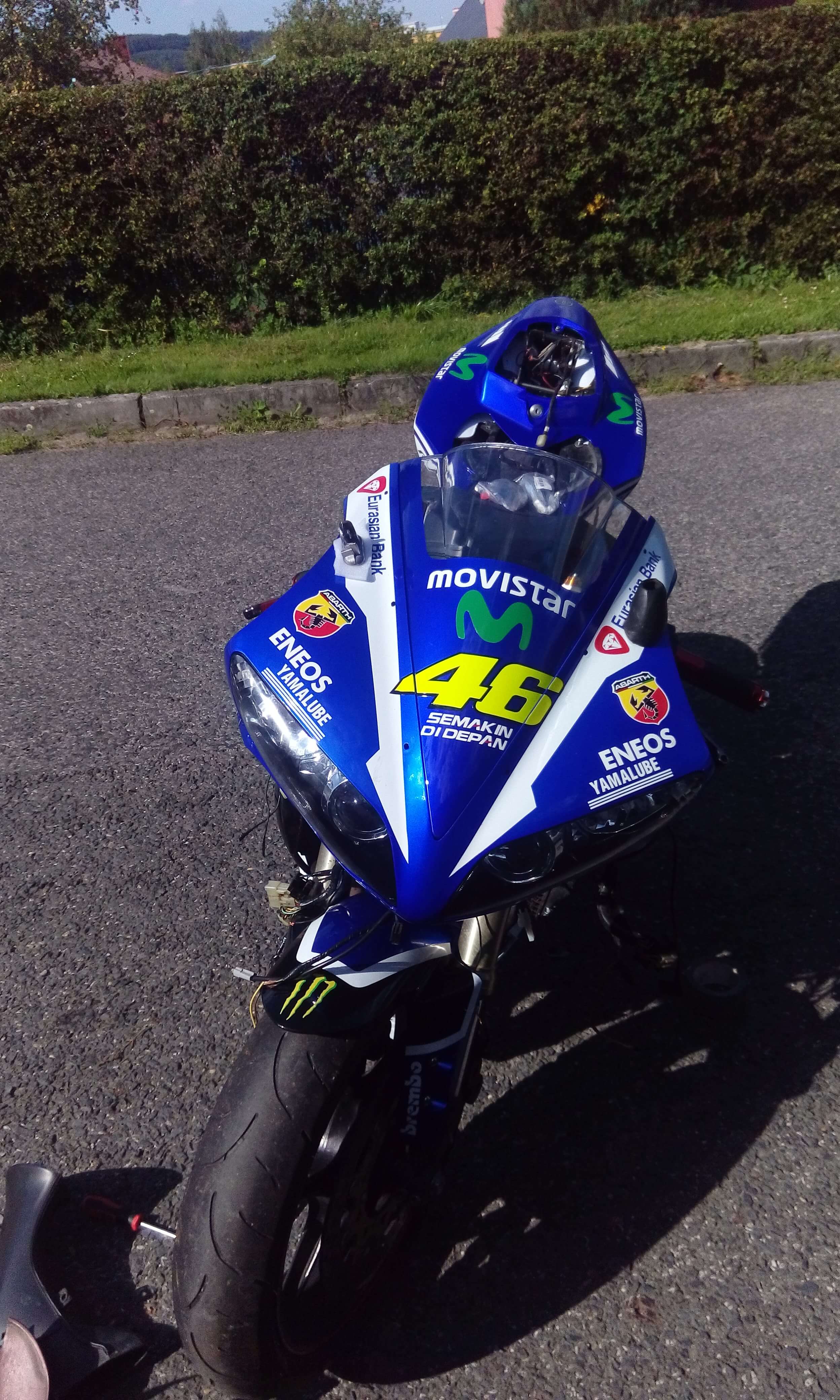 Get 46 Valentino Rossi Movistar Bodywork Of 2004 2006 Yamaha R1 Bike