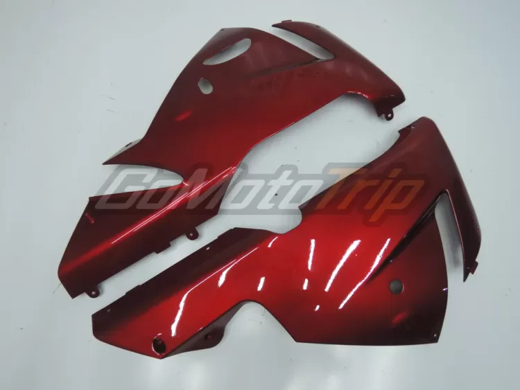 2004 2005 Kawasaki Ninja Zx 10r Red Fairing Kit 10