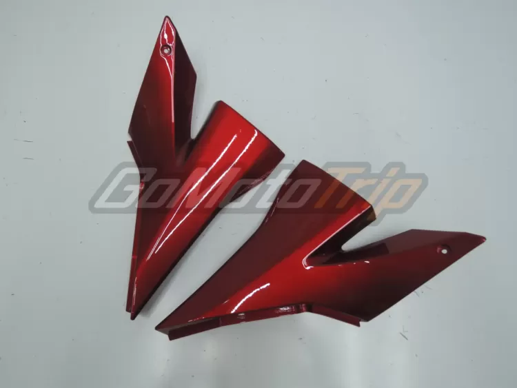 2004 2005 Kawasaki Ninja Zx 10r Red Fairing Kit 11