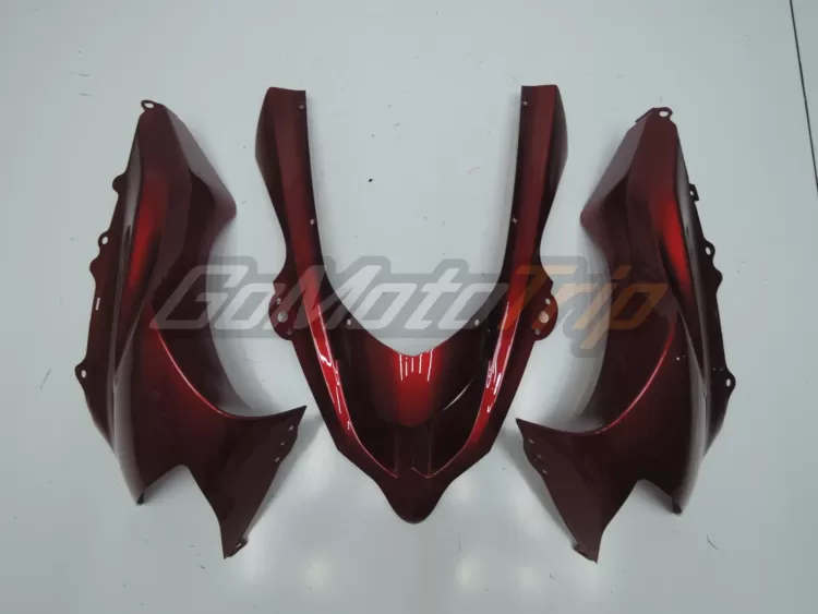 2004 2005 Kawasaki Ninja Zx 10r Red Fairing Kit 5