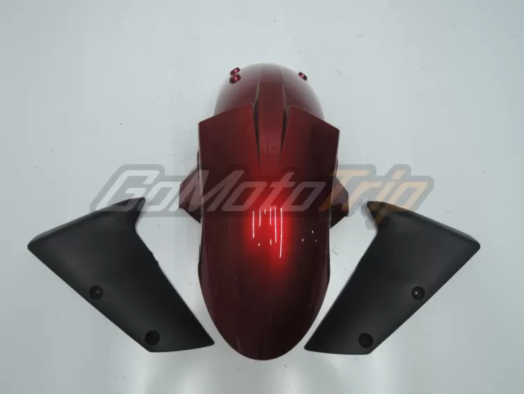 2004 2005 Kawasaki Ninja Zx 10r Red Fairing Kit 6