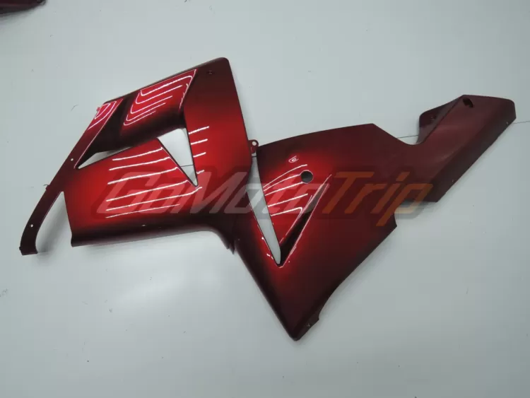 2004 2005 Kawasaki Ninja Zx 10r Red Fairing Kit 7