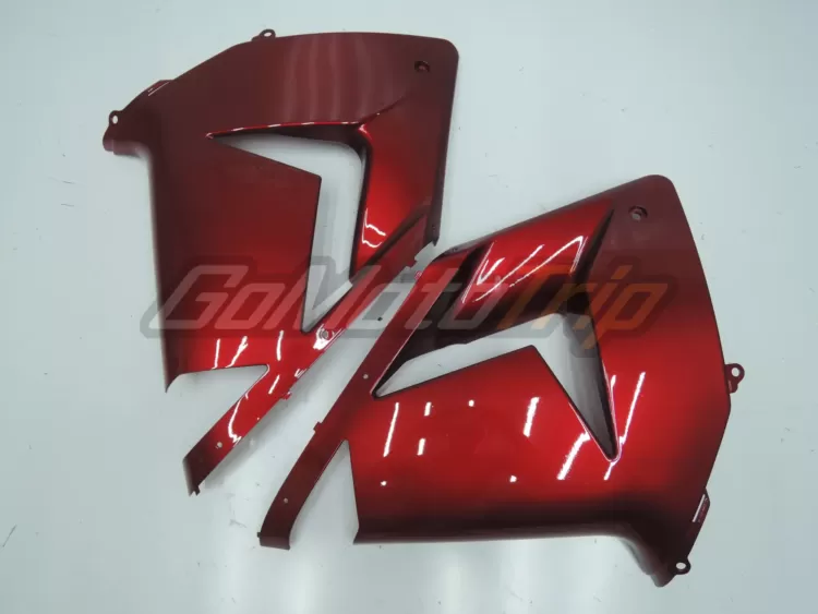 2004 2005 Kawasaki Ninja Zx 10r Red Fairing Kit 9