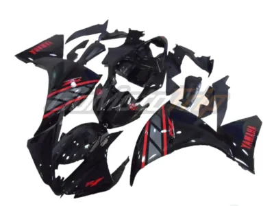 2012-2014-Yamaha-YZF-R1-Black-Red-Fairing-GS