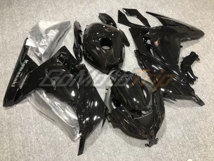 Ninja 300 Black Fairing 12