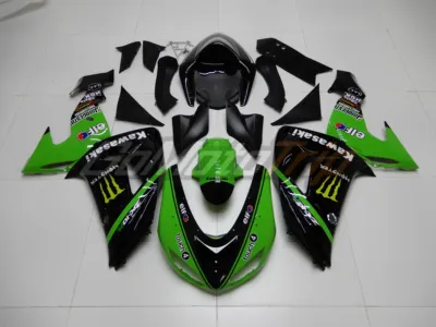 2006 2007 Kawasaki Ninja Zx 10r Zx Rr 2009 Motogp Livery Fairing Kit 1