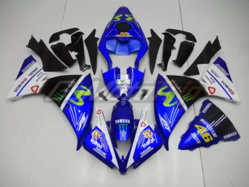 2012 2014 Yamaha R1 Yzr M1 2015 Motogp Livery Fairing Kit 1