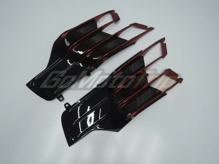 2012 2023 Kawasaki Ninja Zx 14r Black Red Fairing Kit 11