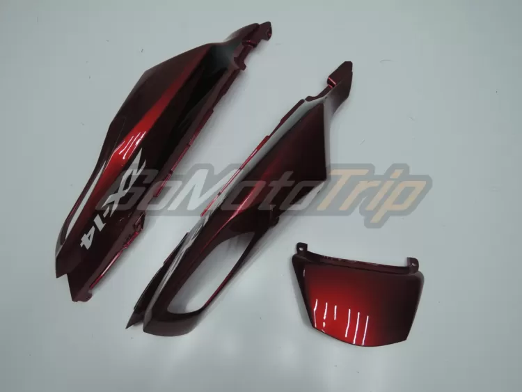 2012 2023 Kawasaki Ninja Zx 14r Black Red Fairing Kit 13