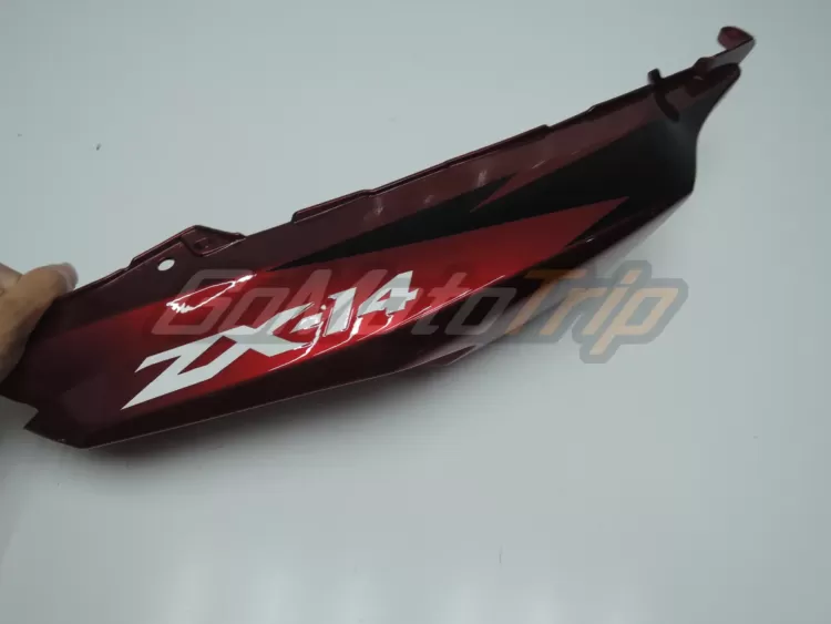 2012 2023 Kawasaki Ninja Zx 14r Black Red Fairing Kit 14