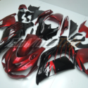 2012-2023 Kawasaki Ninja ZX-14R Black Red Fairing Kit 2