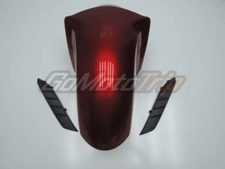 2012 2023 Kawasaki Ninja Zx 14r Black Red Fairing Kit 6