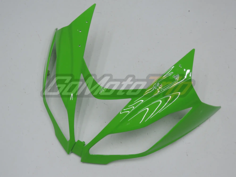 2013 Kawasaki Ninja Zx 6r Black Green Fairing Kit 4