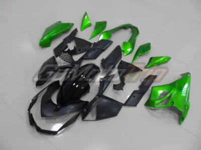 2013-Kawasaki-Z1000-Green-Black-Fairing-1