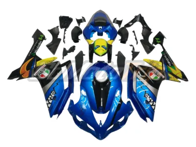 2007 2008 Yamaha Yzf R1 Valentino Rossi Shark Fairing Gs