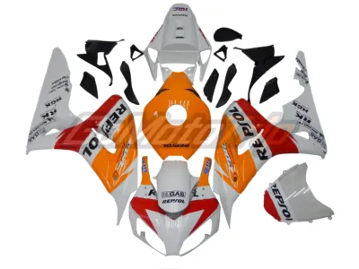 2006 2007 Honda Cbr1000rr White Repsol Bodywork Gs