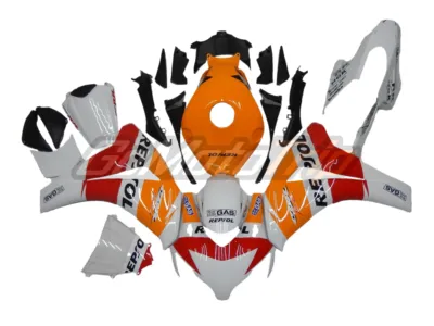 2008 2011 Honda Cbr1000rr White Repsol Bodywork Gs