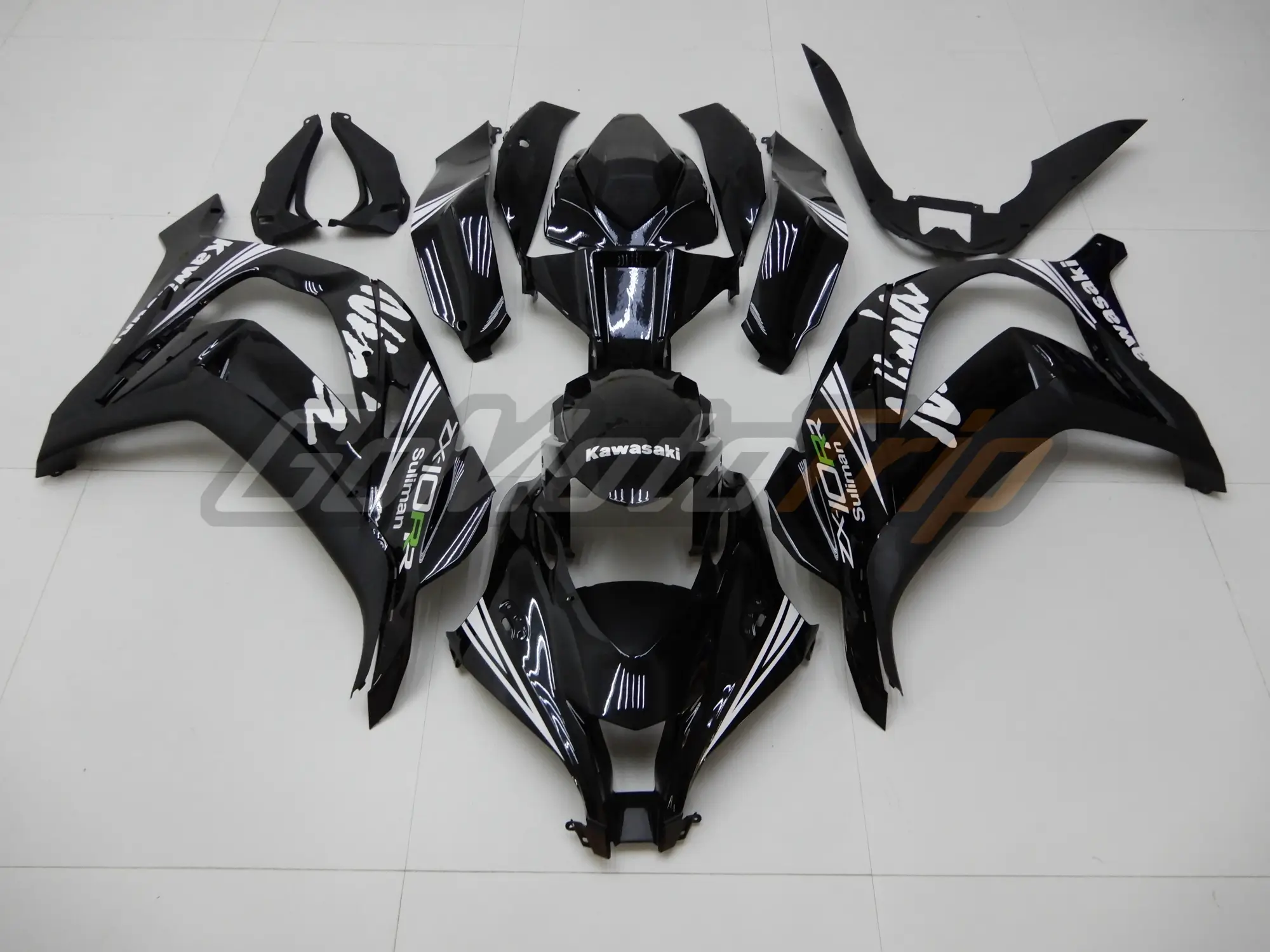 2017-Kawasaki-Ninja-ZX-10R-Black-DIY-Fairing-1