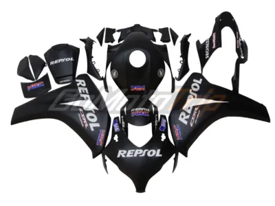 2008 2011 Honda Cbr1000rr Black Repsol Motogp Fairing Gs