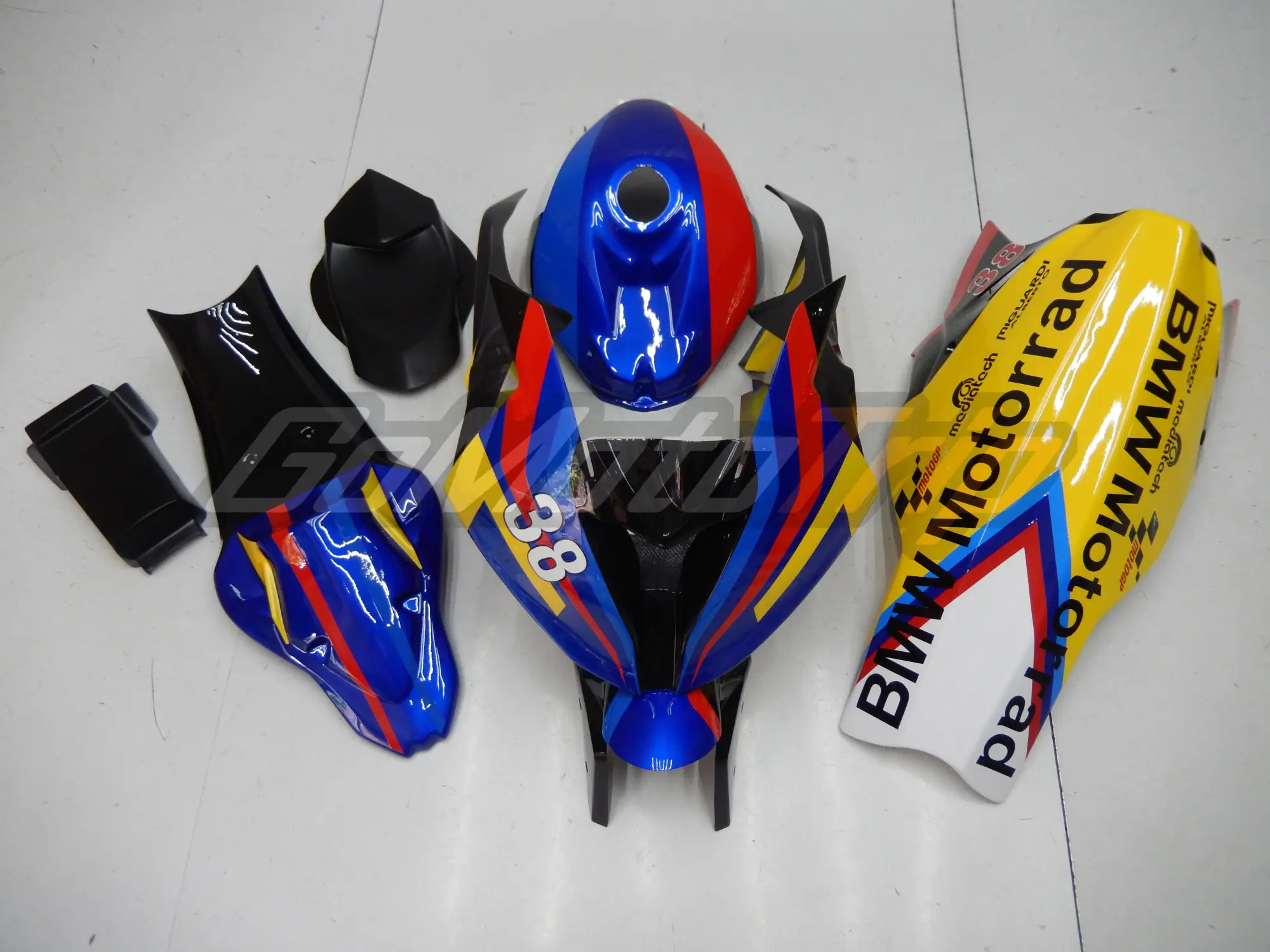 2015-2018 BMW S1000RR Painted Race Fairing Example 1