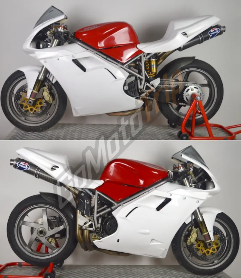 Ducati 748 916 996 998 Race Bodywork On The Bike