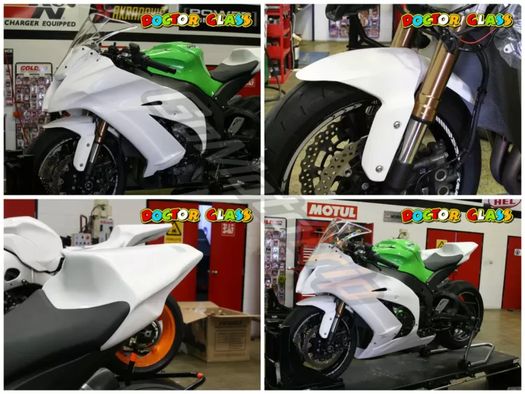 Kawasaki Ninja Zx 10r 2011 2015 Race Bodywork On The Bike 1