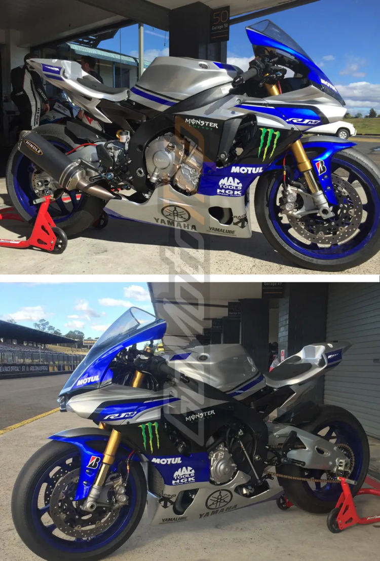 Yamaha Yzf R1 2015 Race Bodywork On The Bike 6