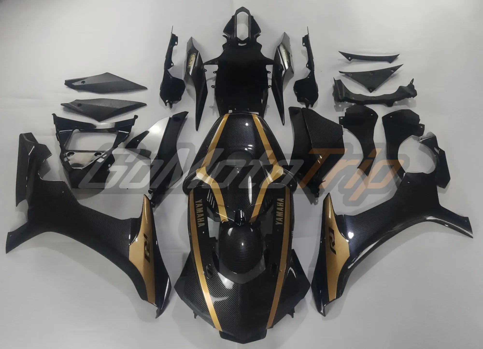 2015-2019 Yamaha YZF-R1 Carbon Fiber Looking Fairing2 1