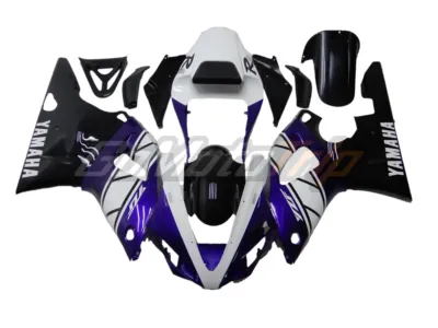 2000-2001-Yamaha-YZF-R1-Black-Purple-Fairing-GS