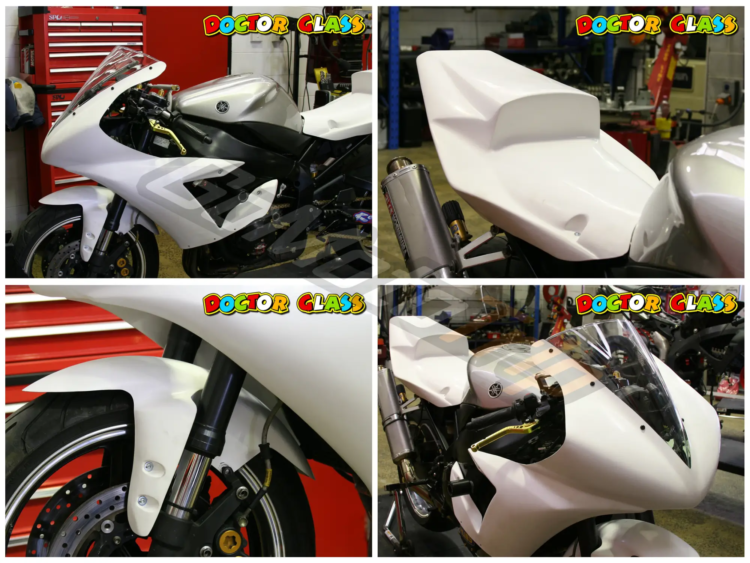 Yamaha Yzf R1 2002 2003 Race Bodywork On The Bike