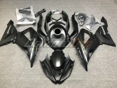 2016 Kawasaki Zx 6r Black Fairing Kit 1