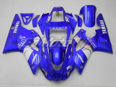 1998 1999 Yamaha Yzf R1 Blue Fairing Kit 1