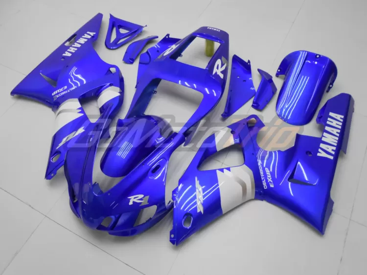 1998 1999 Yamaha Yzf R1 Blue Fairing Kit 2